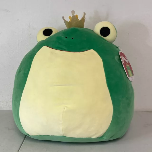 NEW) SQUISHMALLOW BARATELLI The Frog Prince 16-Inch Kellytoy Soft