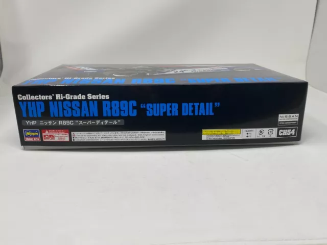 Hasegawa 1/24 Maßstab Yhp Nissan R89C Hi-Grade Super Detail Plastik Modell Set 3