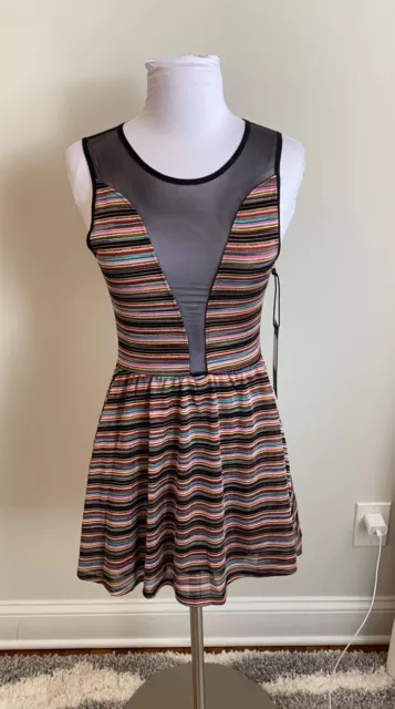 For Love & Lemons Lulu Dress in Stripe size S NWT 2