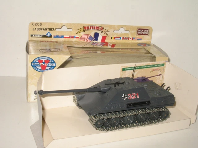 SOLIDO - MILITAIRE - Char Jagdpanther - 1/50 - Hachette Collection - #2 EUR 19,90 - FR