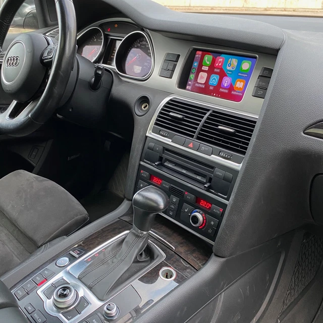 AUDI Q7 APPLE Carplay/AA Retrofit 2010 15 MMI 3G/3G+ MOST High sound