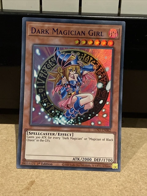 Dark Magician Girl - LDS3-EN082 - Blue Ultra Rare - 1st Edition - YuGiOh