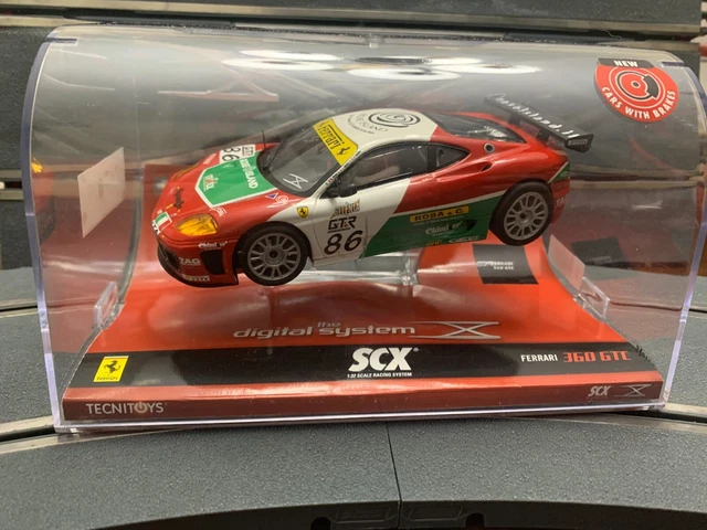 SCALEXTRIC SCX 6248 FERRARI 360 GTC 1/32 new NUEVO SLOT CAR 1/32