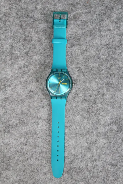SWATCH - TURQUOISE REBEL  vintage 90s collectors watch