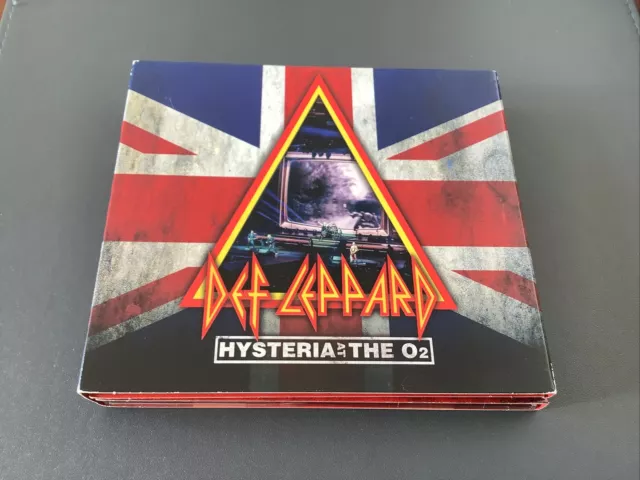 Def Leppard: Hysteria at the O2 (2XCD+DVD, 2018) SET NOT SEALED. L1
