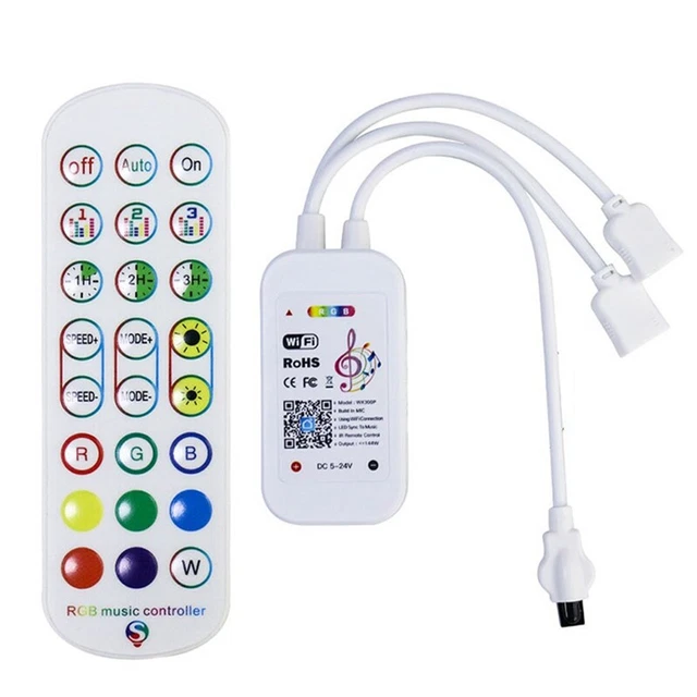 Tuya WiFi RGB Controller per Striscia LED Luce 3528 2835 5050 Controllo RGB C7U2