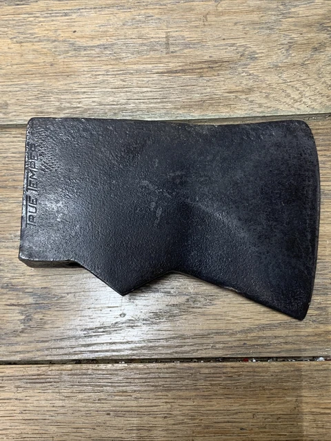 Vintage TRUE TEMPER Kelly Perfect Jersey Style Phantom Bevel Axe Head 4 Lbs.