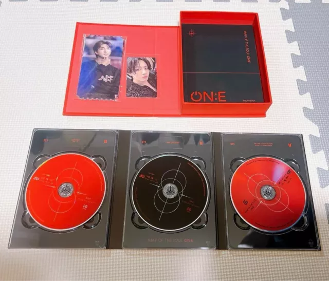 BTS MAP OF THE SOUL ON:E ONE DVD Official Photocard JUNGKOOK JK Set no Eng Sub