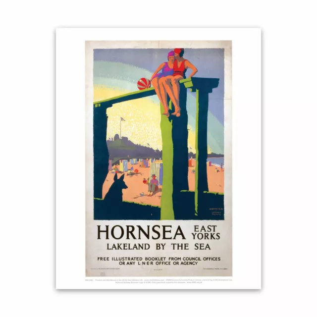 Hornsea, East Yorkshire - Lakeland by the Sea 28x35cm Railway Posters Art Print