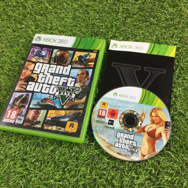 Grand Theft Auto V Gta 5 Xbox 360 Complete Manual Fast And Free