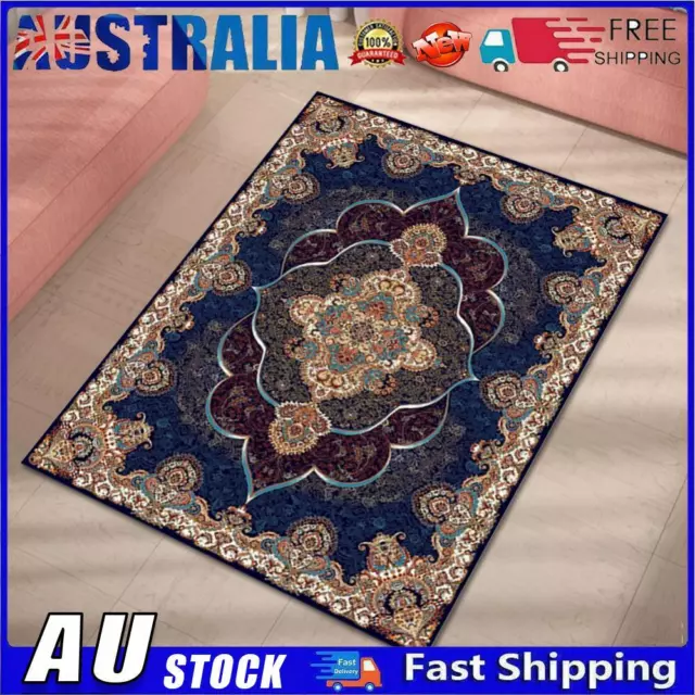 Persian Prayer Mat Non-Slip Boho Hallway Carpets for Muslim Decor ( 40*60cm)