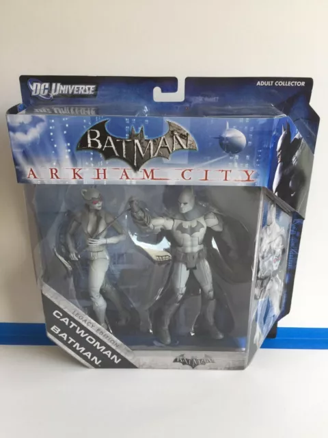 Batman Legacy BATMAN & CATWOMAN VARIANT ARKHAM CITY / ASYLUM ORIGIN NEW MOC