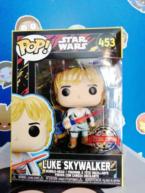 FUNKO POP! 453 - Star Wars Retro Series - Luke Skywalker - Special Edition  EUR 24,99 - PicClick IT