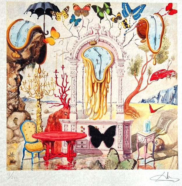 lthographe trage lmté numérotée sgnée | Salvador dalí, Dalí