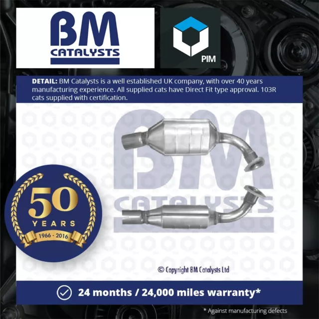 Non Type Approved Catalytic Converter + Fitting Kit Right BM91005K BM Catalysts