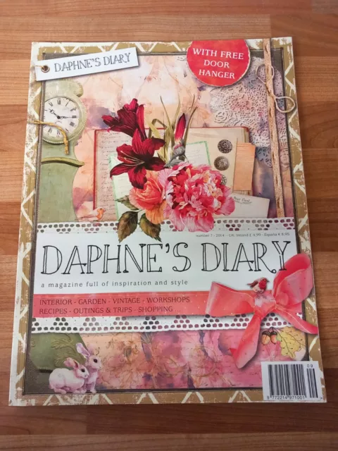 DAPHNE'S DIARY Number 7 2022 AUTUMN POSTER Agenda Stickers PUPPET