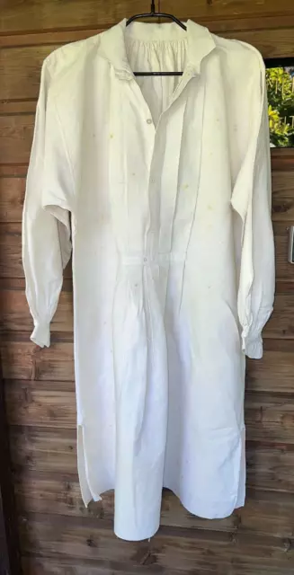 Ancienne chemise / biaude en chanvre 19ème siècle fait main   Réf C65