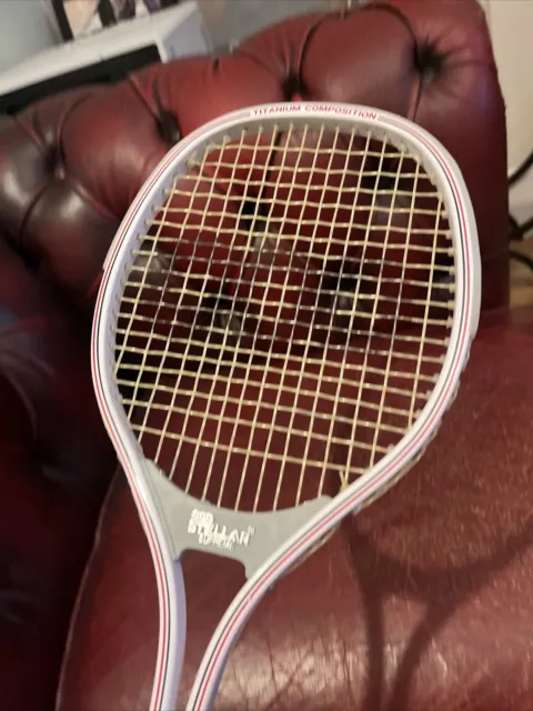 Retro Stellar Supreme White CS-006095 Patent Pending Squash Racquet