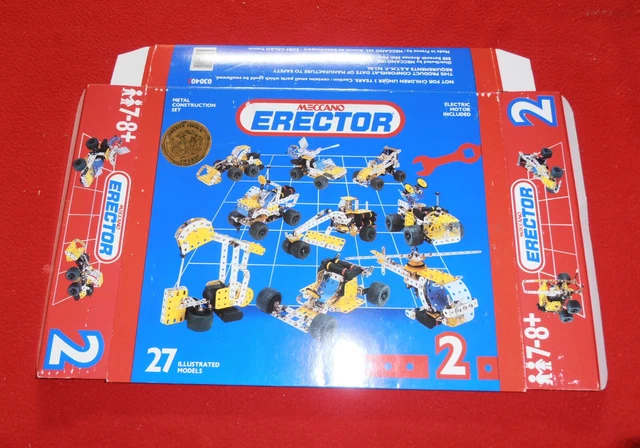 Lot De Boîtes Meccano Vintage N°2 Et N°2A – Années 1970 – France – Quasi Complet