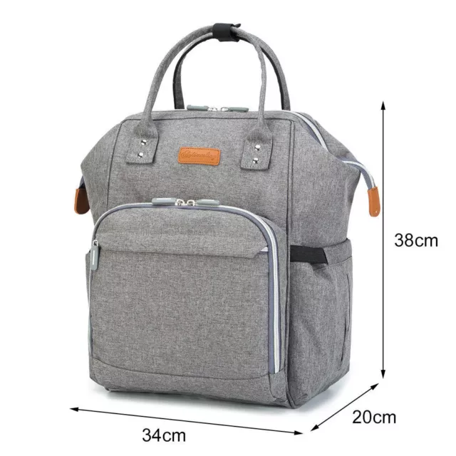 Living Traveling Share Baby Diaper Bag Multi-Function Travel Waterproof Backpack 7