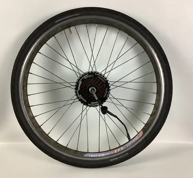 Two Knives DX-3000 24v Electric Mountain Bike Wheel FITS 155MM DROPOUTS