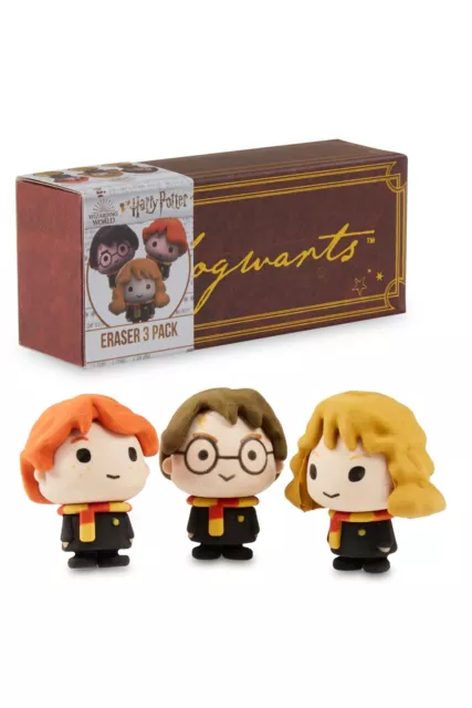 Harry Potter Enfant Gommes En Caoutchouc Lot De 3 Mini Figurines Collectionner