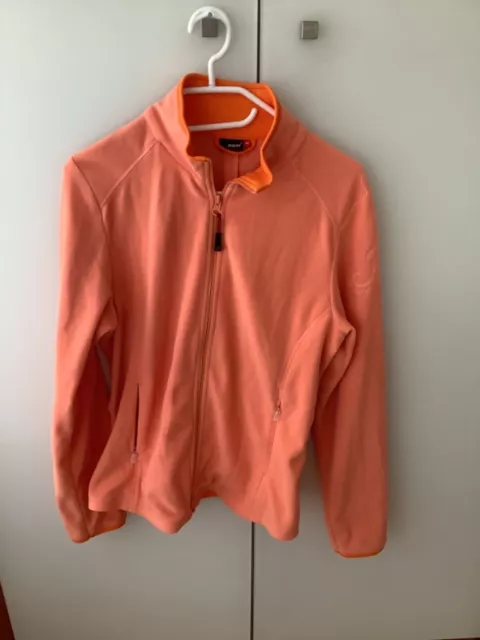 MAIER SPORTS Damen Fleece - Jacke orange, Gr.40