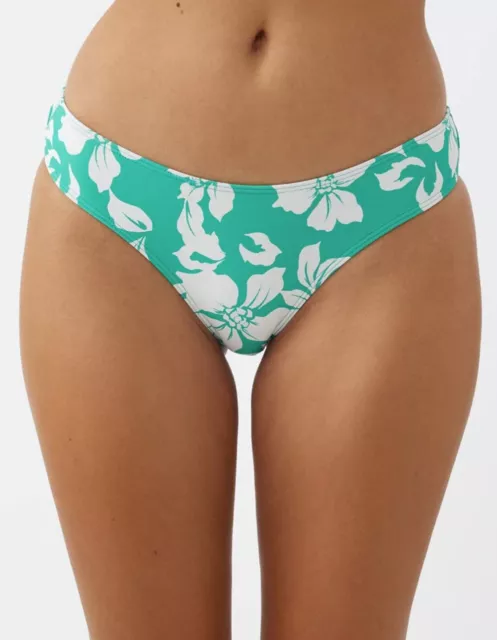 Oneill Womens Swim Oasis Matira Cheeky Bikini Bottom Gumdrop Green Size XL 13541