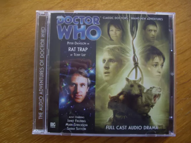 Doctor Who Rat Trap, 2011 Big Finish audio book CD *OUT OF PRINT*