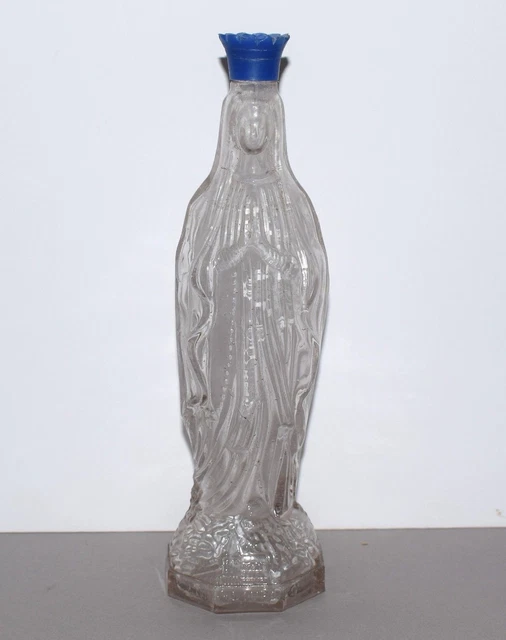 Bouteille D'Eau Sainte Notre Dame De Lourdes - Remplie D'Eau De Lourdes | 10,2 Cm, Cadeau Catholique