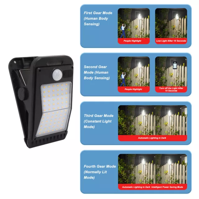 1 PC USB Solar Clip Lamp With Built In Battery USB Human Body Inductio 10401 UK