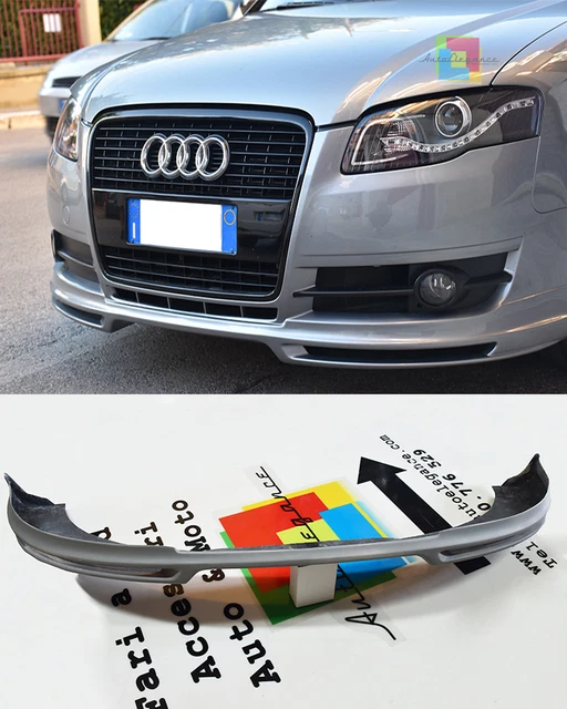 Audi A1 Mk1 (8X) '10-: RDX Spoiler/Alettone Anteriore VARIO-X AUDI A1 8X & A1 8XA Sportback (-01/2015, S-Line Paraurti Anteriore