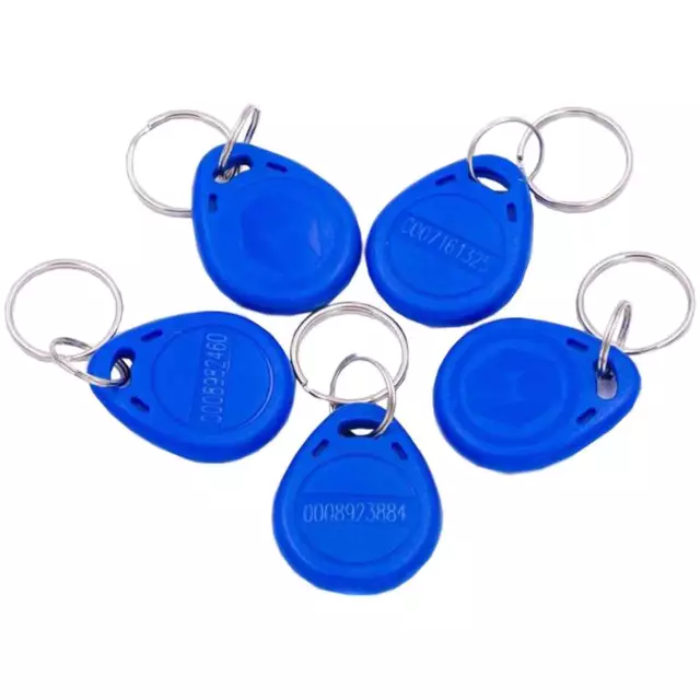 125 KHz RFID Transponder Chips 5er Set keyfob Chip Schlüsselanhäng​er Tags key