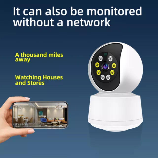 1080P IP Camera Wireless WIFI outdoor CCTV HD PTZ Smart Home Security IR Cam UK