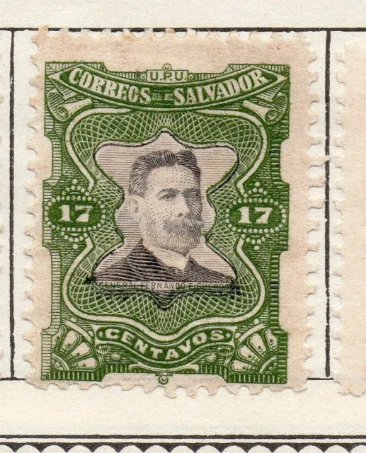 El Salvador 1910 Early Issue Fine Mint Hinged 17c. 143373