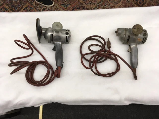 Vintage Clarke Flex Spinner Model d148-514 Angle Grinder Sander