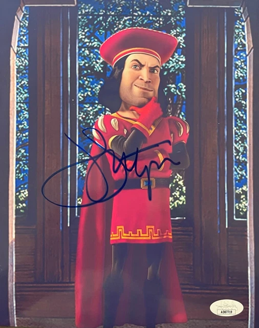 JOHN LITHGOW SIGNED Lord Farquaad 8X10 Photo Shrek 3Rd Rock From The