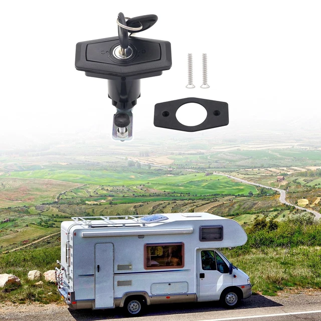 Wohnmobil Schrankschloss Aus Nylon - Mit 2 Schlüsseln Für Schubladen, Schränke & Schließfächer