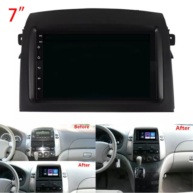 7" Android 10.1 Car Stereo Radio GPS Navigation WiFi BT Fit For Toyota Sienna