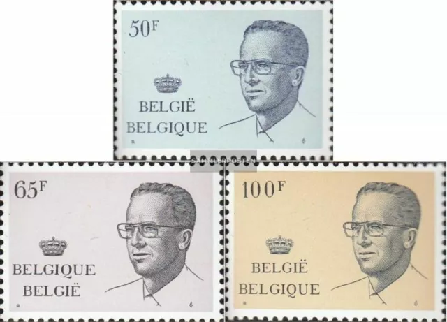 Belgien 2074-2076 (kompl.Ausg.) postfrisch 1981 König Baudouin