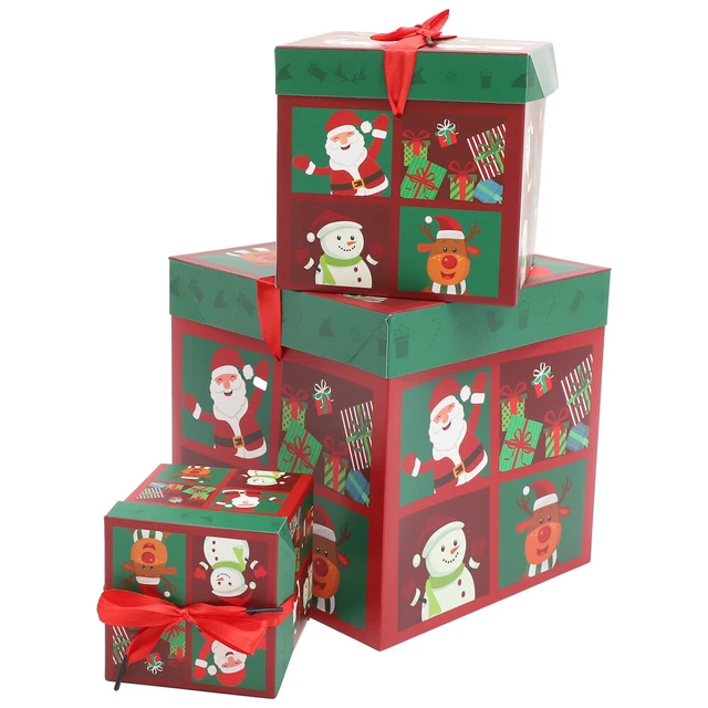 3 pz decorazione natalizia regalo regali di Natale
