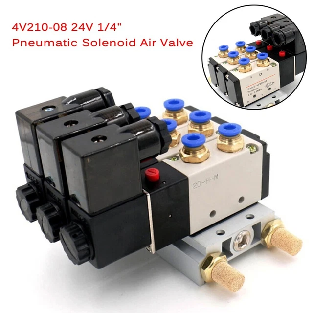 Électrovanne (Solenoid Valve) Pour Compresseur D'Air - 220V - Débit Efficace - Design Compact - Neuf Sous Emballage