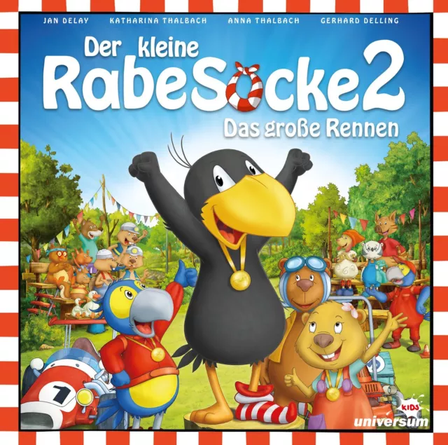 Kleine Rabe Socke,der Der Kleine Rabe Socke 2 - Das Große Rennen (Hörspiel) (CD)