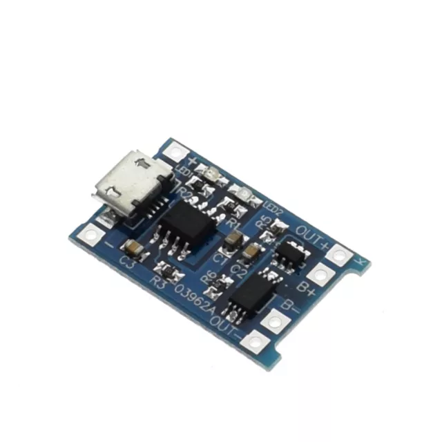 Micro-USB-TP4056-li-ion li-po lipo Battery Charger Module & Discharge Protection