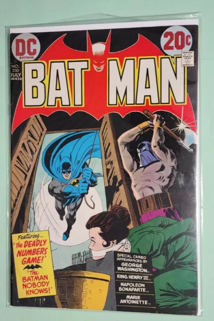 Dc Comics - Batman  - The Deadly Numbers Game - July 1973 #250