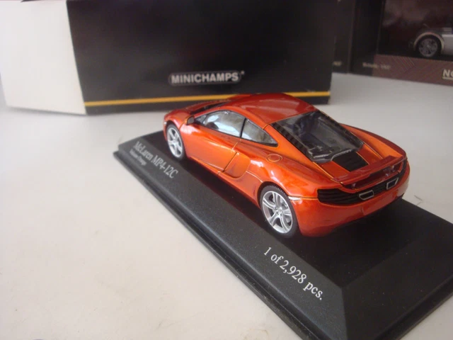 MINICHAMPS 537154430 Mclaren 675Lt Spider - Volcano Yellow 1/43