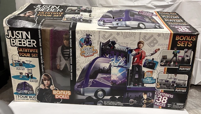 Justin bieber tour bus toy shop