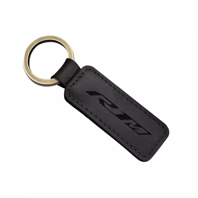 Key Ring Keychain Leather Gift Motorcycle Accessories Black for Yamaha YZF R1M