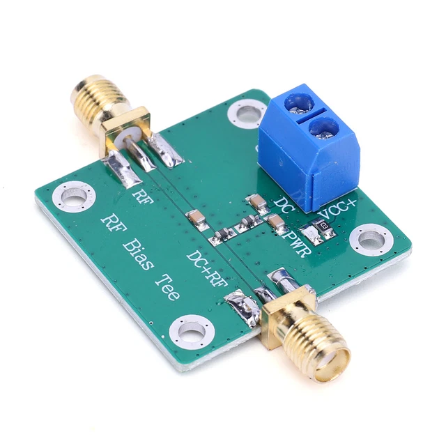 DC BIAS RF Broadband Isolator Low Noise RF DC Bias Blocker for HAM