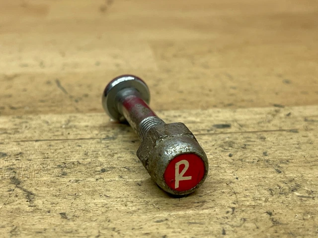 Vintage Raleigh Seat Clamp Post Red R Nut + Bolt for Chopper Superbe Sports Vintage Raleigh Seat Clamp Post Red R Nut + Bolt for Chopper Superbe Sports